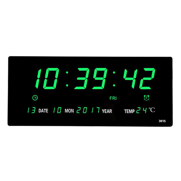 Digital LED Wall Clock Large Display